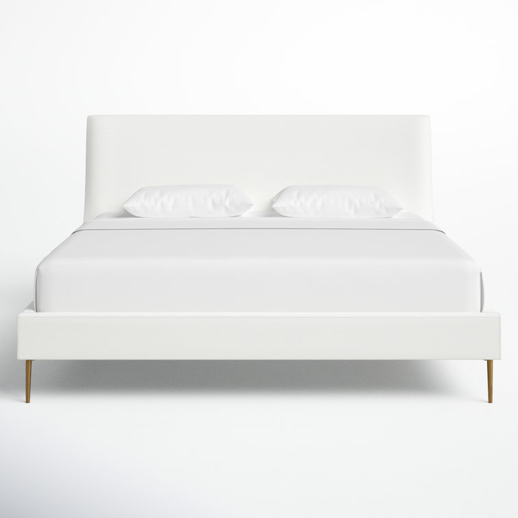 Venedy Upholstered Wingback Bed